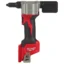 Заклепочник акумуляторний MILWAUKEE, M12 BPRT-0, діаметр заклепок 2,4-4,8мм (каркас, 4 наконечники, ключ, картонне пакування)