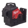Нівелір лазерний 3D акумуляторний MILWAUKEE, M12 3PL-401C (360 градусів, зелений промінь) (зарядний пристрій С12 С, 1 акумулятор