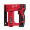 Степлер акумуляторний MILWAUKEE, M12 BST-202X (зарядний пристрій С12 С, 2 акумулятори М12 В2 2Аг, кліпса для ременя, HD кейс)