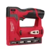 Степлер акумуляторний MILWAUKEE, M12 BST-202X (зарядний пристрій С12 С, 2 акумулятори М12 В2 2Аг, кліпса для ременя, HD кейс)