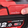 Гайковерт акумуляторний безщітковий 1'' MILWAUKEE, M18 ONEFHIWF1-0X, 2400Нм, з кільцем (каркас, HD кейс)