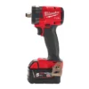 Гайковерт акумуляторний безщітковий 1/2'' MILWAUKEE, M18 FIW2F12-502Х, 339Нм, з кільцем (зарядний пристрій M12-18 FC, 2 акумулят