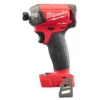 Шуруповерт ударний гідравлічний акумуляторний безщітковий 1/4'' HEX MILWAUKEE, M18 FQID-0X, 50Нм (каркас, кліпса для ременя, HDк