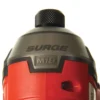 Шуруповерт ударний гідравлічний акумуляторний безщітковий 1/4'' HEX MILWAUKEE, M18 FQID-0X, 50Нм (каркас, кліпса для ременя, HDк