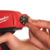 Пістолет для герметиків акумуляторний MILWAUKEE, M12 PCG/400A-0, 400мл (каркас, алюмінієва туба, картонне пакування)
