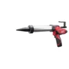 Пістолет для герметиків акумуляторний MILWAUKEE, M12 PCG/400A-201B, 400мл (зарядний пристрій, 1 акумулятор М12 В2 2Ач, алюмінієв