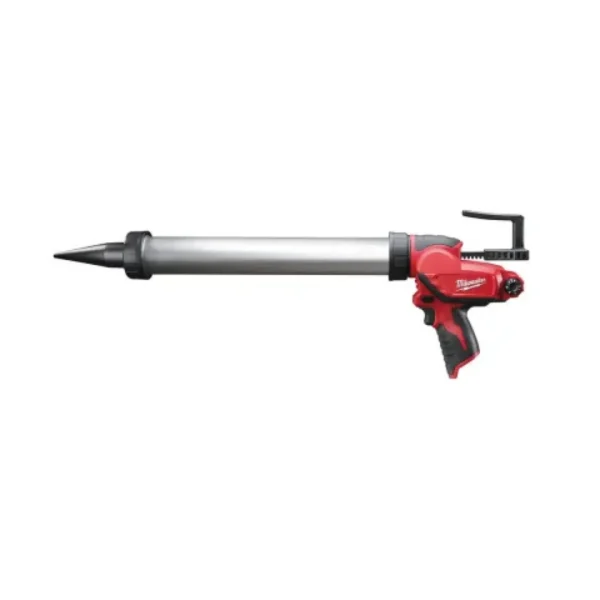 Пістолет для герметиків акумуляторний MILWAUKEE, M12 PCG/600A-0, 600мл (каркас, алюмінієва труба 600мл, картонне пакування)