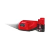Енергокомплект Li-Ion MILWAUKEE, M12 NRG-201 (зарядний.пристрій С12 С, акумулятор М12 В2 2Аг, картонне пакуванння)