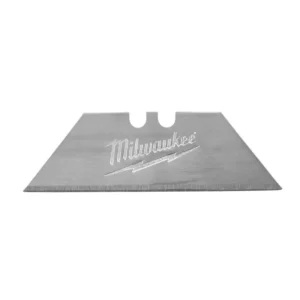 Леза змінні трапецієподібні універсальні MILWAUKEE, (50шт) пластиковий футляр