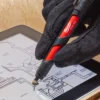 Маркер для будмайданчика INKZALL MILWAUKEE, тонкий зі Стилусом