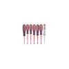 Набір викруток ізольованих VDE MILWAUKEE, (7шт), (SL2,5/ SL3/ SL4/ PH2/ PZ1/PZ2 / викрутка-тестер)