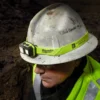 Ліхтар безпечний світлодіодний налобний MILWAUKEE, ISHL-LED, на елементах живлення AAA