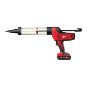Пістолет для герметиків акумуляторний MILWAUKEE C18 PCG/400T-201B, 400мл (зарядний пристрій М12-18 С, 1 акумулятор М18 В2 2Аг, п