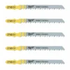 Полотна для лобзиків T101D MILWAUKEE, 75х4,0мм, (5шт), (деревина, чистий різ)