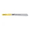 Полотна для лобзиків T111C MILWAUKEE, 75х3,0мм, (5шт), (деревина)