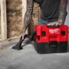 Пилосос акумуляторний MILWAUKEE, M12 FVCL-0, для рідини та сухого сміття (каркас, аксесуари, картонне пакування)