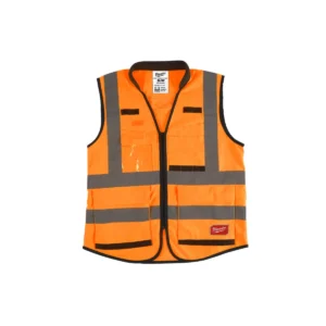 Жилет помаранчевий PREMIUM MILWAUKEE, сигнального забарвлення (L / XL)