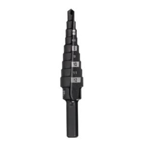 Свердло ступінчасте Step Drill MILWAUKEE, діаметр 4-12мм з кроком 1мм