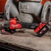 Шліфмашина кутова акумуляторна безщіткова MILWAUKEE, M18 FSAGV125XB-0X, 1200 Вт, діаметр 125мм (каркас, антивібраційна бічна рук