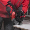 Шліфмашина кутова - болгарка MILWAUKEE, AG 800-125 E, 800Вт, діаметр 125мм (захисний кожух, опорна та затискна гайки, ключ, бічн