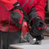 Шліфмашина кутова MILWAUKEE, AG 800-125 EK, 800Вт, діаметр 125мм (захисний кожух, бічна рукоять, опорна та притискна гайки, ключ