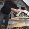 Пила дискова ручна аккумуляторна MILWAUKEE, M18 BLCS66-502X, діаметр 165мм (зарядний пристрій M12-18 FC, 2 акумулятори M18 B5 5А