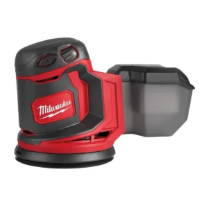 Шліфмашина ексцентрикова акумуляторна MILWAUKEE, M18 BOS125-0, діаметр 125мм (заміна на 4933498253) (+ пилозбірник, адаптер для