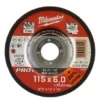 Диск зачисний по металу MILWAUKEE, SG 27/230х6 PRO+, діаметр 230мм