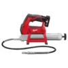 Шприц для змащування акумуляторний MILWAUKEE, M12 GG-401B (зарядний пристрій, 1 акумулятор М12 В4 4Ач, алюмінієва туба, сумка)