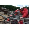 Пила торцювальна з протяжкою акумуляторна безщіткова MILWAUKEE, M18 FMS254-0, діаметр 254 мм (каркас, диск, затискачі, ключ, пил