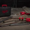 Труборіз акумуляторний по нержавіючій сталі MILWAUKEE, M12 PCSS-202C (зарядний пристрій С12 С, 2 акумулятори М12 В2 2Аг, кейс)