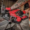 Пила стрічкова акумуляторна безщіткова MILWAUKEE, M18 FBS85-0C (каркас, аксесуари, кейс)