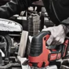 Лобзик акумуляторний MILWAUKEE, M18 BJS-0 (каркас. полотно, адаптер, кожух, насадка, накладка підошви)
