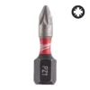 Біта SHOCKWAVE MILWAUKEE, PZ1, 25мм, (25шт), пластикова коробка