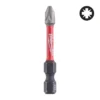 Біта SHOCKWAVE MILWAUKEE, PZ2, 50мм, (10шт), пластикова коробка