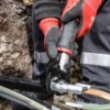 Обтискач гідравлійчний акумуляторний для кабелів MILWAUKEE, M18 HCCT-201C, 53кН (зарядний.пристрій M12-18 FC, 1 акумумулятор М18