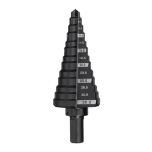 Свердло ступінчасте Step Drill MILWAUKEE, під різьбу М6-М32мм з кроком 2мм