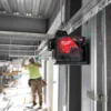 Нівелір 3D лазерний акумуляторний MILWAUKEE, M12 3PL-0C (360 градусів, зелений промінь) (каркас, аксесуари, кейс)