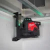 Нівелір 3D лазерний акумуляторний MILWAUKEE, M12 3PL-0C (360 градусів, зелений промінь) (каркас, аксесуари, кейс)