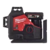 Нівелір лазерний 3D акумуляторний MILWAUKEE, M12 3PL-401C (360 градусів, зелений промінь) (зарядний пристрій С12 С, 1 акумулятор