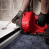Машина прочистна акумуляторна безщіткова MILWAUKEE, M18 FDCPF10-0C, трос 10м (каркас. відро)