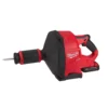 Машина прочистна акумуляторна безщіткова MILWAUKEE, M18 FDCPF10-201C, трос 10м (зарядний пристрій М12-18 С, 1 акумулятор М18 В2