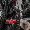 Пила ланцюгова акумуляторна безщіткова MILWAUKEE, M18 FCHSC-0, шина 30см (каркас, чохол, ланцюг, мастило для ланцюга 75мл, карто