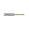 Свердло по металу RedHEX SHOCKWAVE HSS-TiN MILWAUKEE, діаметр 2,5х62х19мм, (10шт), пластикова коробка