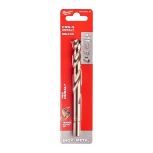Свердло по металу HSS-Co MILWAUKEE DIN338, діаметр 11,5х142х94мм