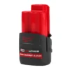 Акумулятор Li-Ion HIGH OUTPUT MILWAUKEE, M12 HB2.5 2,5Аг