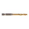 Свердло по металу RedHEX SHOCKWAVE HSS-TiN MILWAUKEE, діаметр 4,5х76х29мм, (10шт), пластикова коробка