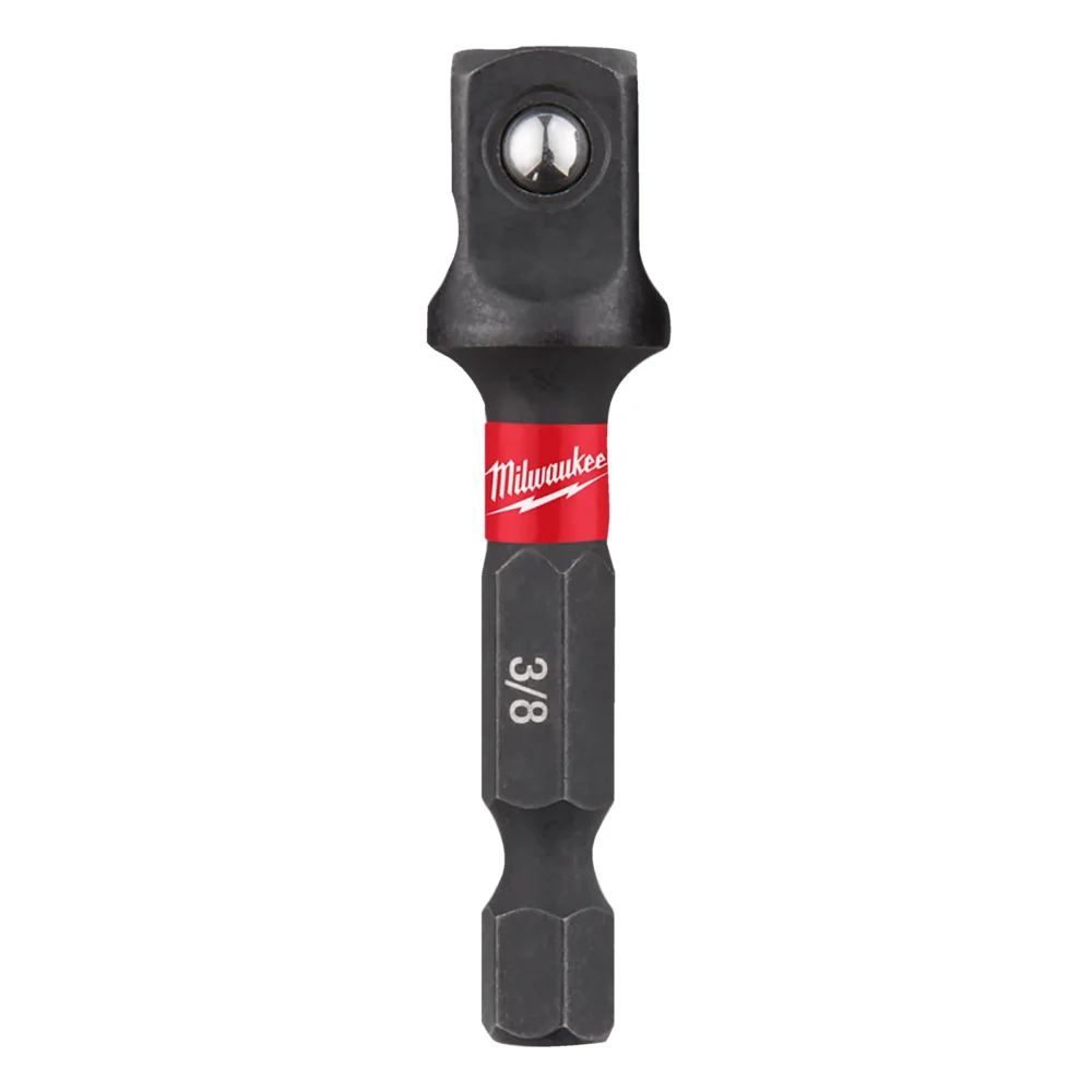 Перехідник ударний ShW MILWAUKEE, з 1/4'' Hex на 3/8'' квадратний хвостовик