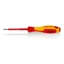 Викрутка ізольована VDE KNIPEX, SL 0,4х2,5х75мм, 98 20 25