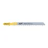 Полотна для лобзиків T101B MILWAUKEE, 75х2,5мм, (5шт), (деревина, чистий різ)